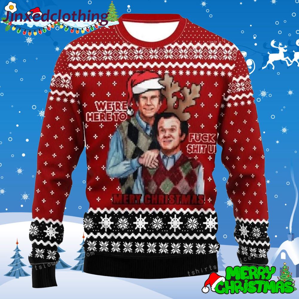 Step Brothers 2008 Christmas Ugly Sweater Mens 